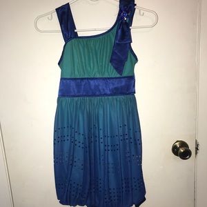 Blue Kids Ombre Dress